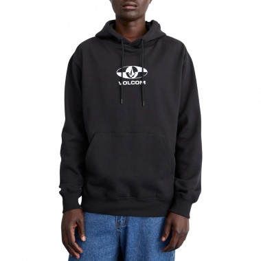 VOLCOM STONE EXPLORER HOODIE BLACK