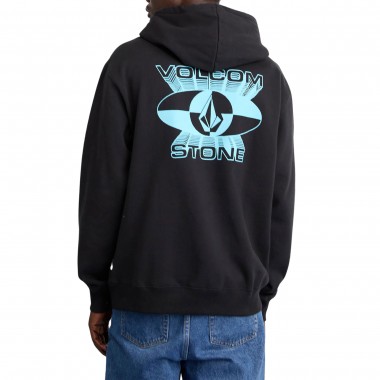 VOLCOM STONE EXPLORER HOODIE BLACK