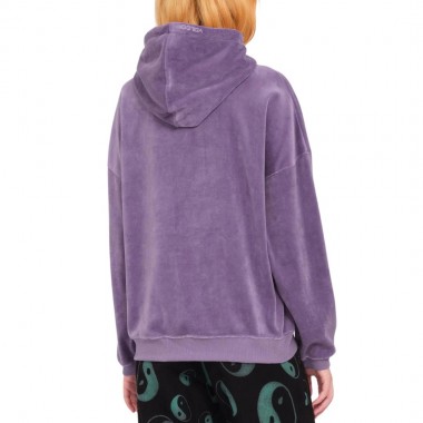 VOLCOM STONE HEART UP W VELVET HOODIE VINTAGE VIOLET