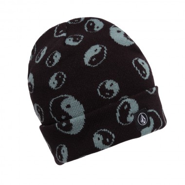 VOLCOM STONE SENSE W BEANIE BLACK