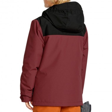 VOLCOM STONE.91 INSULATED K SNOW JACKET REDWOOD