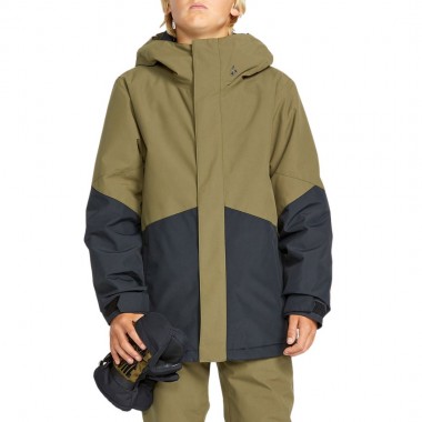 VOLCOM VERNON INSULATED K SNOW JACKET IVY