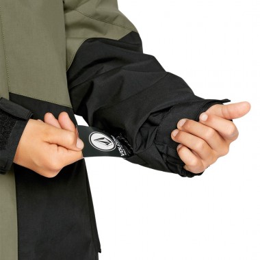 VOLCOM VERNON INSULATED K SNOW JACKET IVY