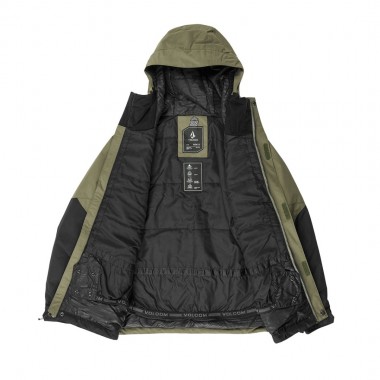 VOLCOM VERNON INSULATED K SNOW JACKET IVY