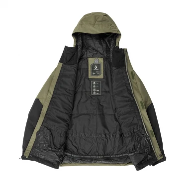 VOLCOM VERNON INSULATED K SNOW JACKET IVY