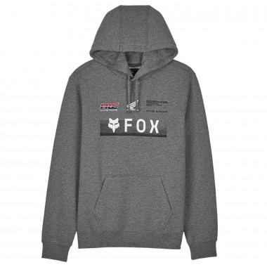 FOX X HONDA HOODIE HEATHER GRAPHITE