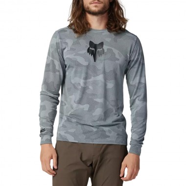 FOX RANGER TRU DRI LS JERSEY CLOUD GREY