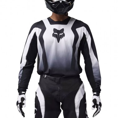 FOX 180 LEAN JERSEY BLACK/WHITE