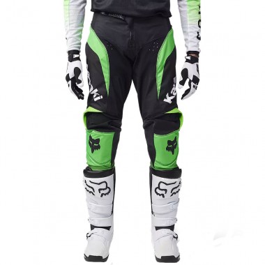 FOX 180 KAWASAKI PANTS FLUORESCENT GREEN