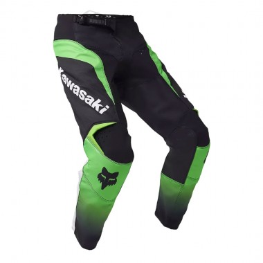 FOX 180 KAWASAKI PANTS FLUORESCENT GREEN