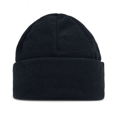 BUFF POLAR PRINTS BEANIE SOLID BLACK