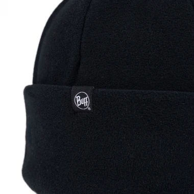 BUFF POLAR PRINTS BEANIE SOLID BLACK