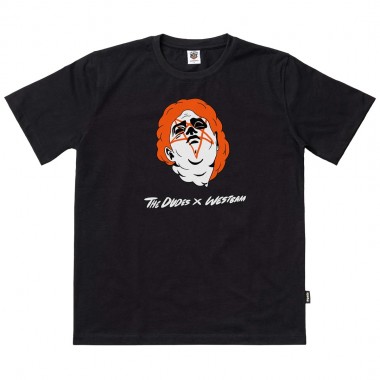 THE DUDES FAT DAVID T-SHIRT BLACK