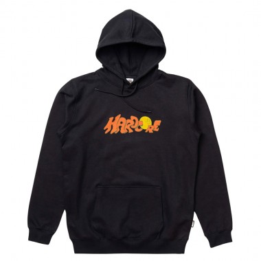 THE DUDES HARDCORE HOODIE BLACK