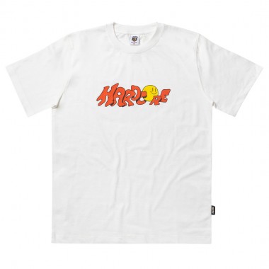 THE DUDES HARDCORE T-SHIRT OFF-WHITE