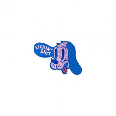 THE DUDES LICKIN SHIT PATCH