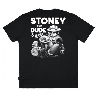 THE DUDES MATES T-SHIRT BLACK