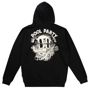 THE DUDES POOL PARTY HOODIE BLACK