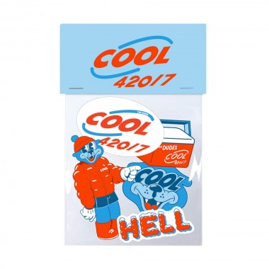THE DUDES STICKERSET 1