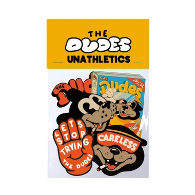 THE DUDES STICKERSET 4