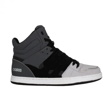 OSIRIS CHN SHOES GREY/BLACK/LT. GREY