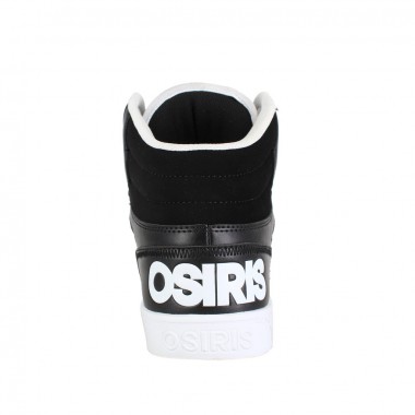 OSIRIS CLONE SHOES BLACK/BLACK/WHITE