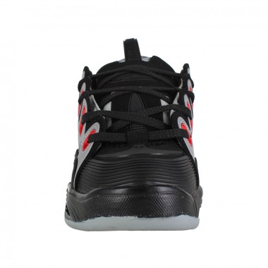 OSIRIS D3 2001 SHOES BLACK/LT.GREY/RED