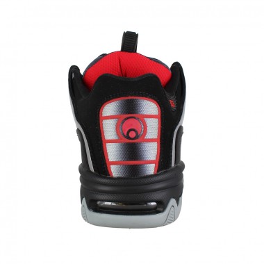 OSIRIS D3 2001 SHOES BLACK/LT.GREY/RED