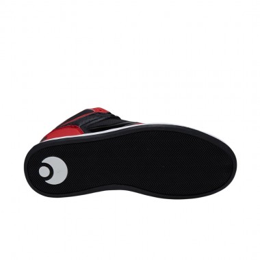 OSIRIS NYC 83 CLK SHOES RED/BLACK/BLACK