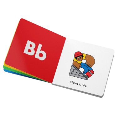 THE DUDES ABC SKATEBOARD ALPHABET BOOK