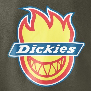 DICKIES X SPITFIRE HOODIE OLIVE GREEN