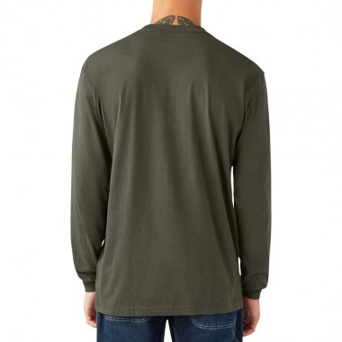DICKIES X SPITFIRE LS TEE OLIVE GREEN