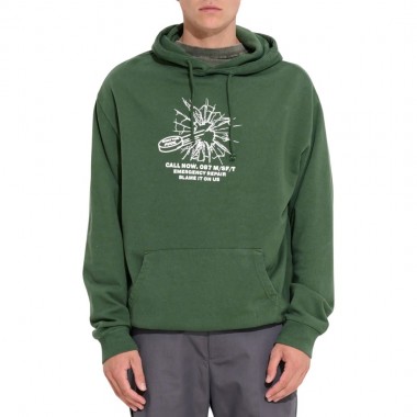 MISFIT BLAME US HOODIE PIGMENT GREEN