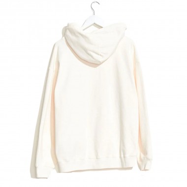 MISFIT ORGANICS HOODIE PIGMENT THRIFT WHITE