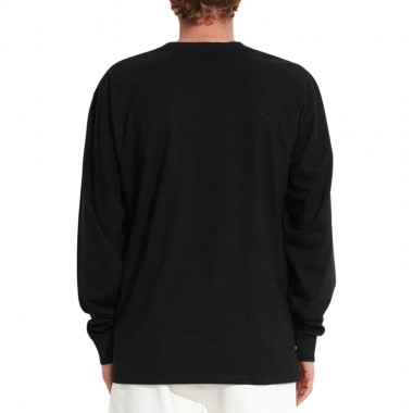 MISFIT ORGANICS JERSEY LS TEE PIGMENT BLACK