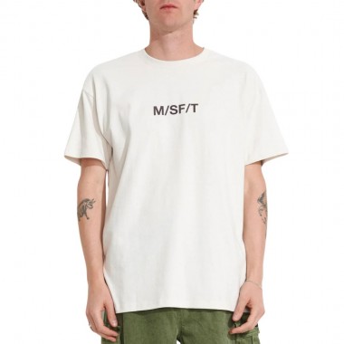 MISFIT SUPERCORPORATE 2.0 TEE THRIFT WHITE
