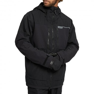 BURTON FROSTNER 2L SNOW JACKET TRUE BLACK