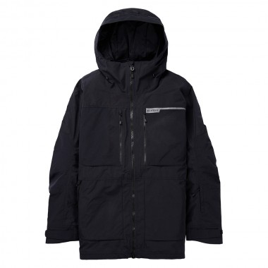 BURTON FROSTNER 2L SNOW JACKET TRUE BLACK
