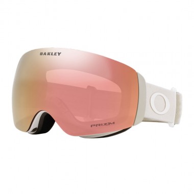 OAKLEY FLIGHT DECK M SNOW GOGGLES MT GREY/PRZ ROSE GOLD IR LENS