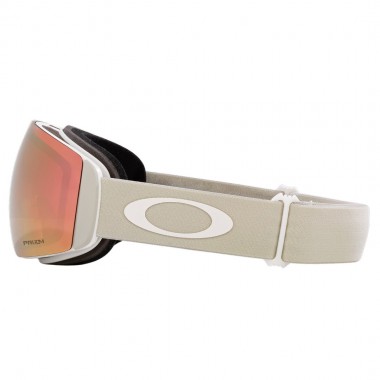 OAKLEY FLIGHT DECK M SNOW GOGGLES MT GREY/PRZ ROSE GOLD IR LENS