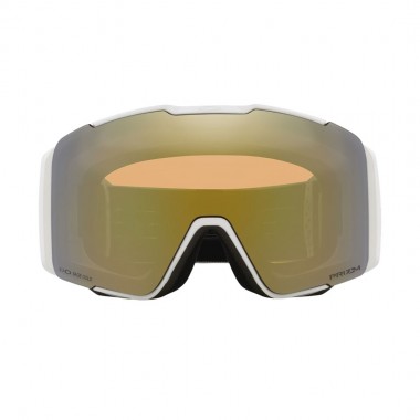 OAKLEY LINE MINER PRO L SNOW GOGGLES MT WHT/PR SG GLD-SPHR LENS
