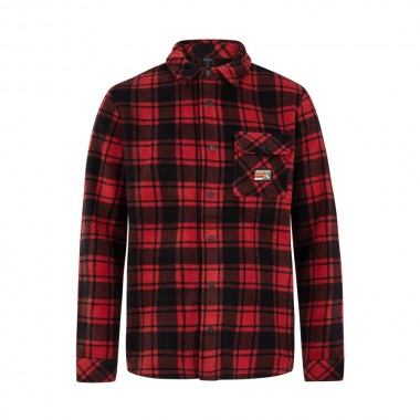PROTEST PRTOUTWELL OUTDOOR OVERSHIRT BARN RED