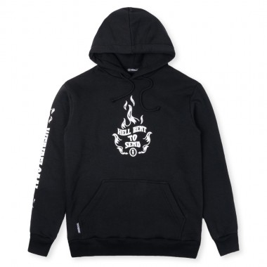WE RIDE LOCAL HELL BENT CLASSIC HOODIE BLACK