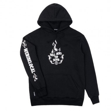 WE RIDE LOCAL HELL BENT CLASSIC HOODIE BLACK
