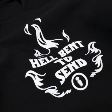 WE RIDE LOCAL HELL BENT CLASSIC HOODIE BLACK