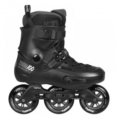 POWERSLIDE ZOOM PRO 100 INLINE SKATES BLACK