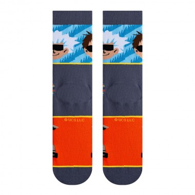 ODD SOX X BACK TO THE FUTURE MASH UP CREW SOCKS