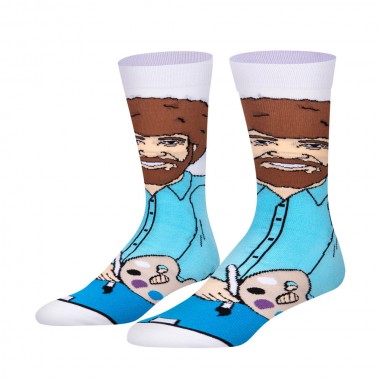 ODD SOX X BOB ROSS 360 CREW SOCKS