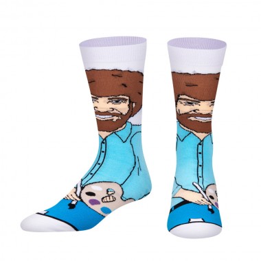 ODD SOX X BOB ROSS 360 CREW SOCKS