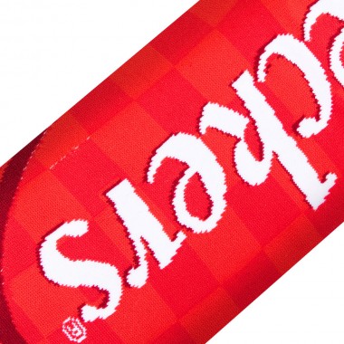 ODD SOX X CHECKERS SPLIT CREW SOCKS